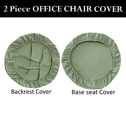 LAZI | 2 Piece Executive Office Chair Cover on livebetterindia.com