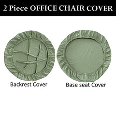 LAZI | 2 Piece Executive Office Chair Cover on livebetterindia.com