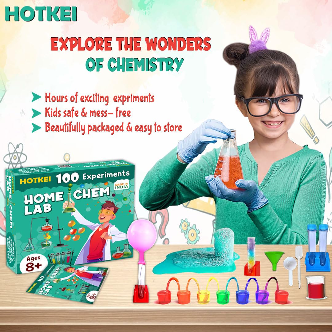 HOTKEI 99+ Educational Science Experiment Kit for kids above 15-year