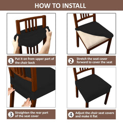 HOTKEI | how to install chair cushion cover on livebetterindia.com