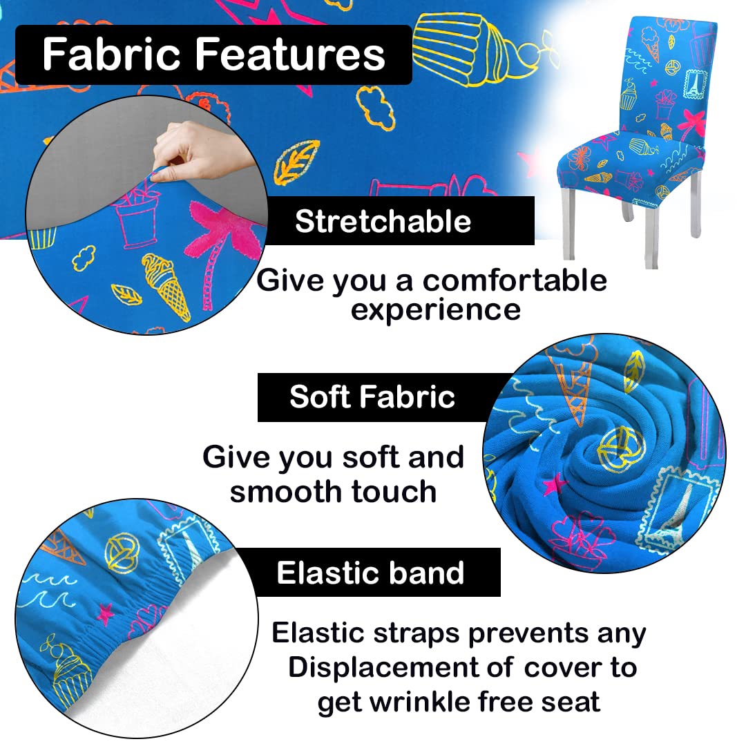 LAZI | Soft premium Material chair covers on livebetterindia.com