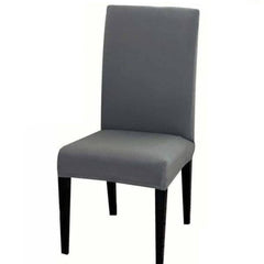 HOTKEI | Grey 1 seater Dining chair cover on livebetterindia.com