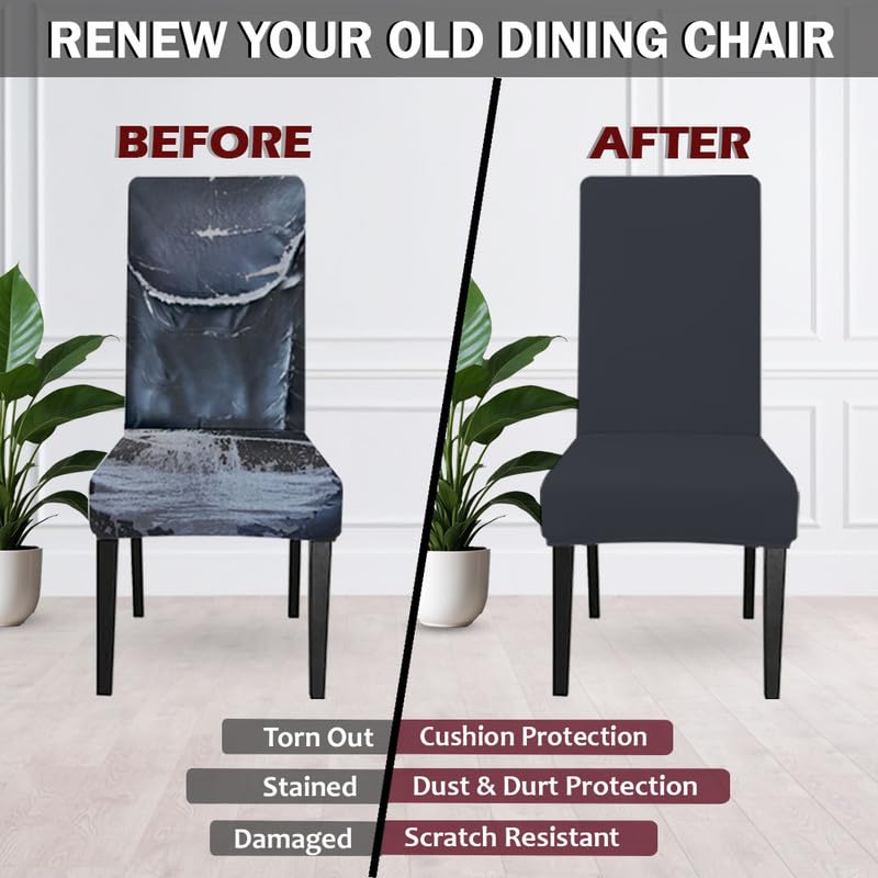 HOTKEI | Dining chair stain protecting cover on livebetterindia.com