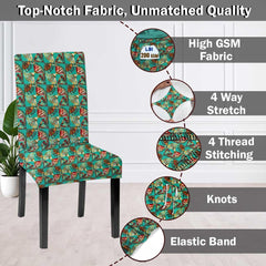 HOTKEI | 4 way stretchable dining chair covers on livebetterindia.com