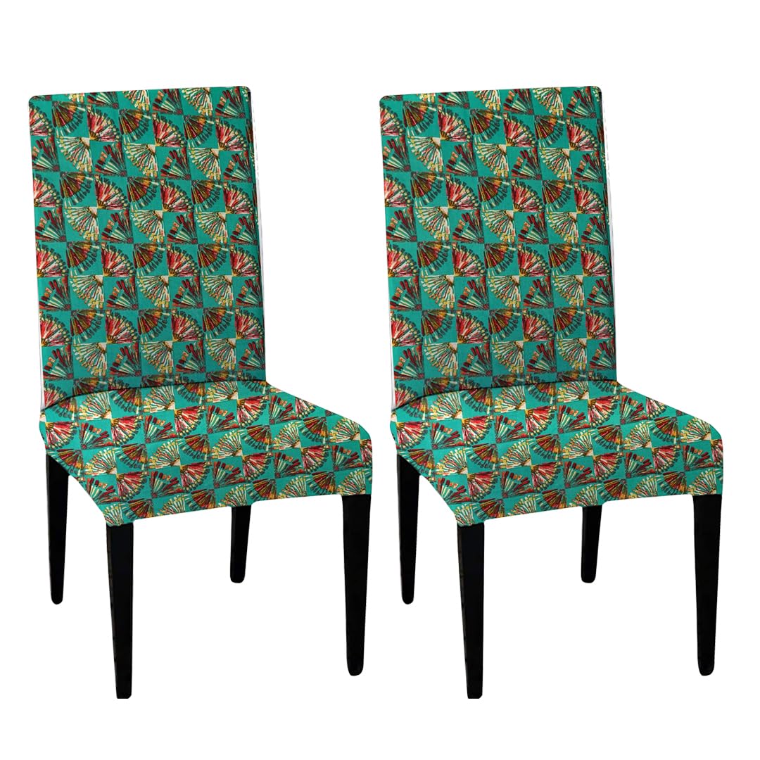 HOTKEI | dining table chair cover pack of 2 on livebetterindia.com