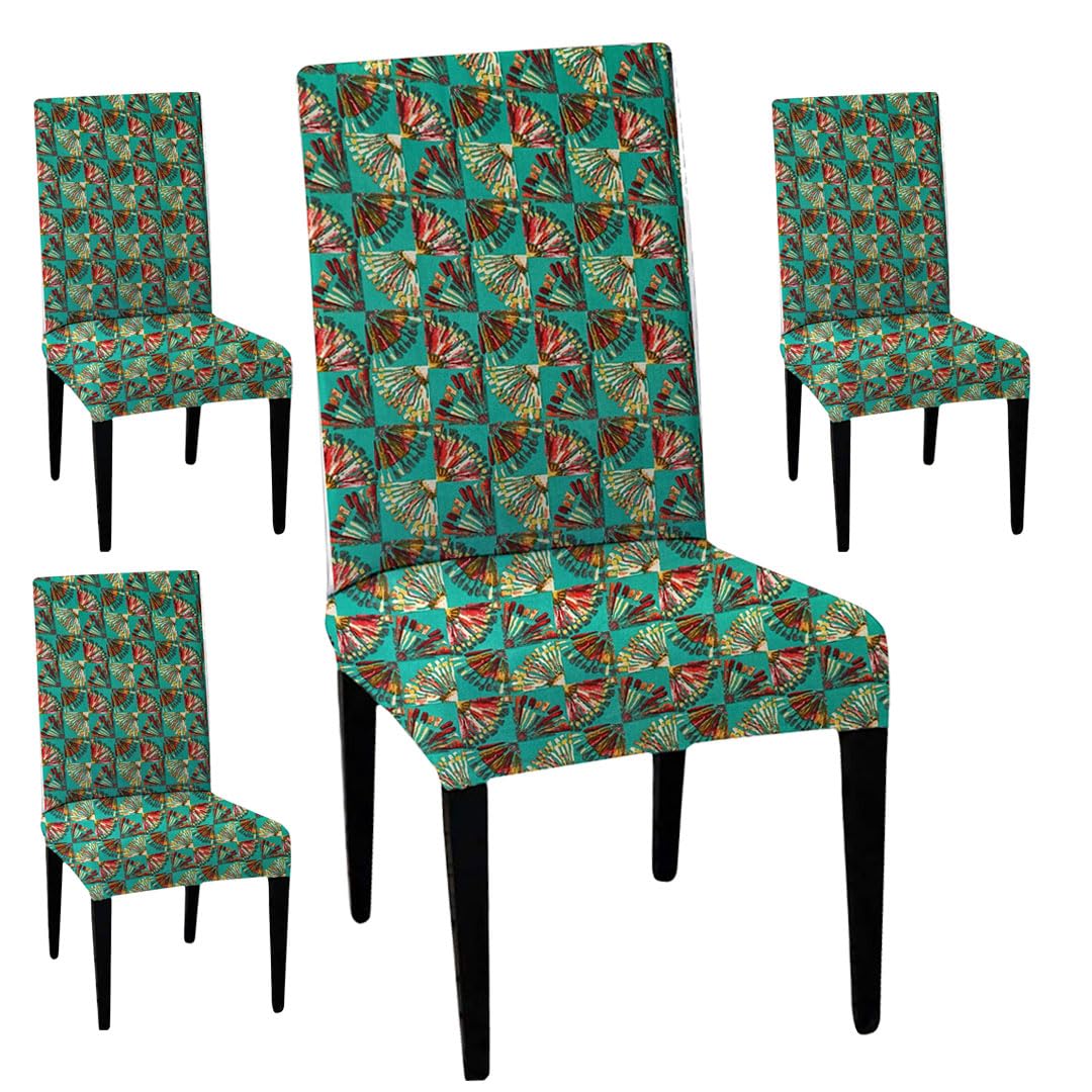 HOTKEI | dining chair cover Pack of 4 on livebetterindia.com
