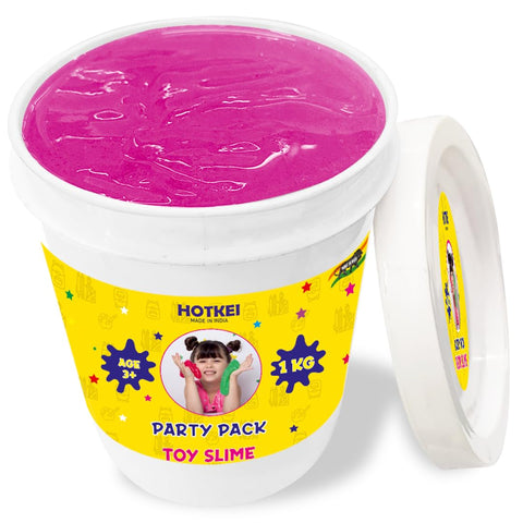 Hotkei | 1 kg party pack rose  scented slime gel on livebetterindia.com 