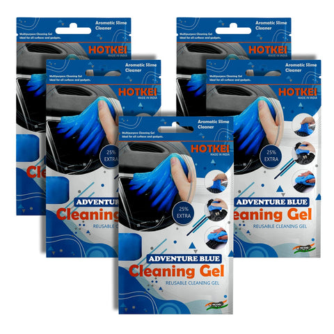Hotkei | Pack of 5 Cleaning Slime gel set for electronics cleaning on livebetterindia.com