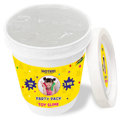 Hotkei | 1 kg Transparent Diy slime bucket on livebetterindia.com 