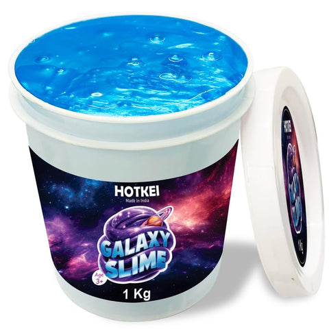 HOTKEI Galaxy Slime Shiny Fruit Scented Metallic Slimy Gel Slime Jelly for Kids Art and Craft