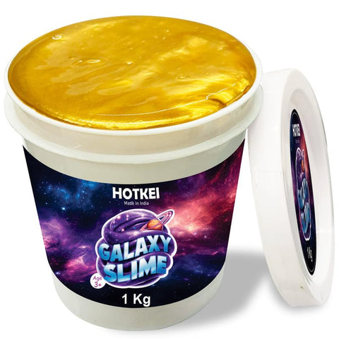 HOTKEI Galaxy Slime Shiny Fruit Scented Metallic Slimy Gel Slime Jelly for Kids Art and Craft