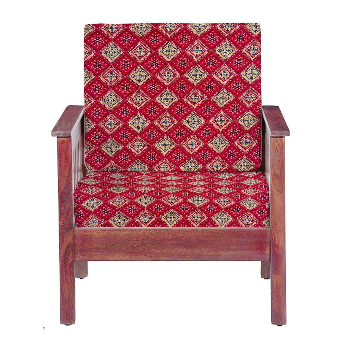 LAZI | Pink Stretchable sofa cushion cover set on livebetterindia.com