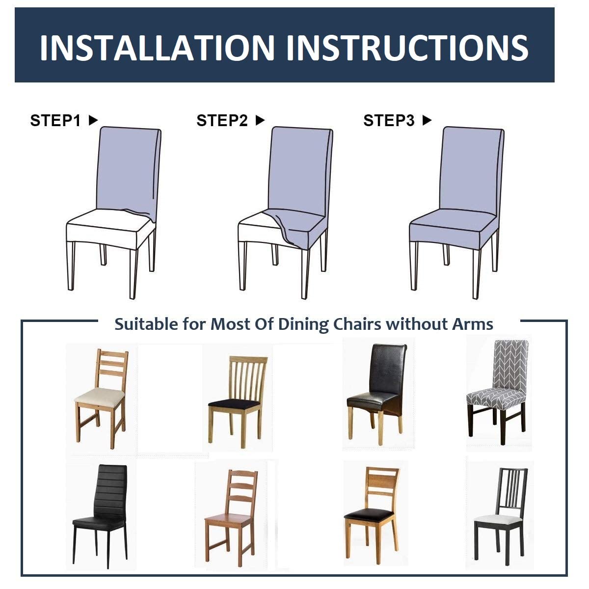 HOTKEI | instruction to install chair cover on livebetterindia.com