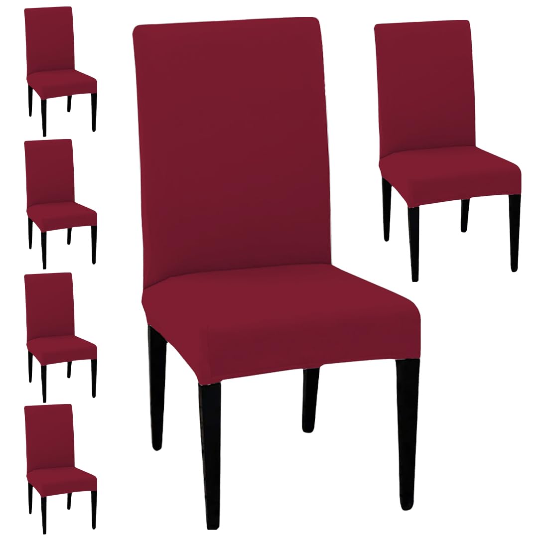 Hotkei | 6 seater dining chair cushion slipcover on livebetterindia.com