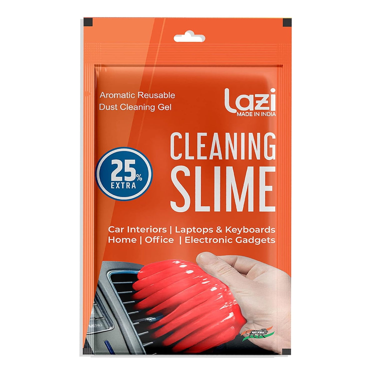 LAZI | Red Rose scented Car AC cleaning slime on livebetterindia.com