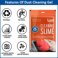 LAZI | Red Dust cleaning Slime features on livebetterindia.com