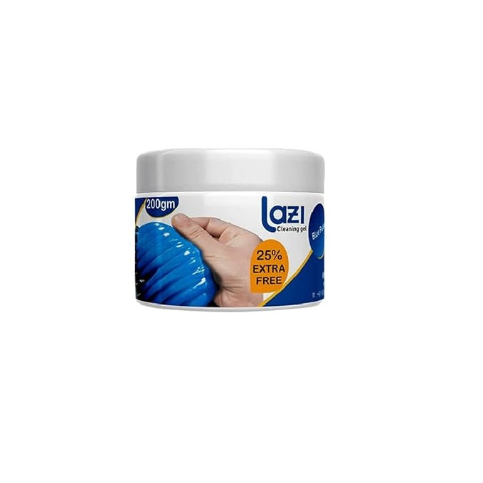 LAZI | 200 gm Blue Aqua scented Slime for cleaning on livebetterindia.com