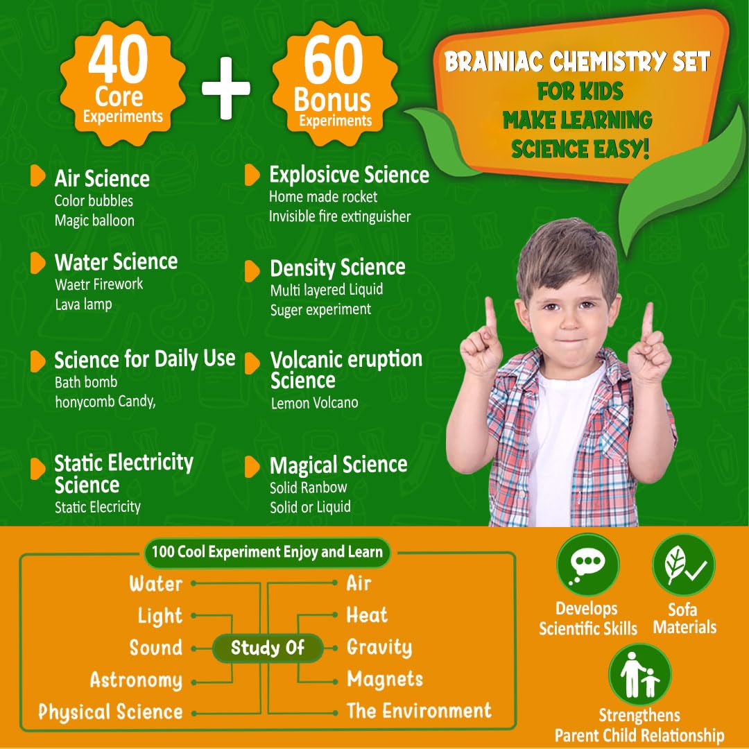 Sneki | 40 core experiment and 60 home experiment kit on livebetterindia.com
