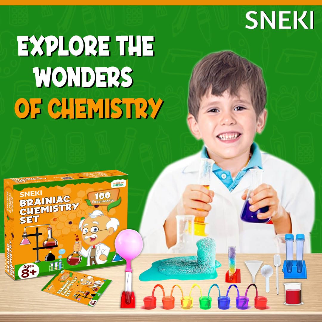 Sneki | Explore home chemistry for kids on livebetterindia.com