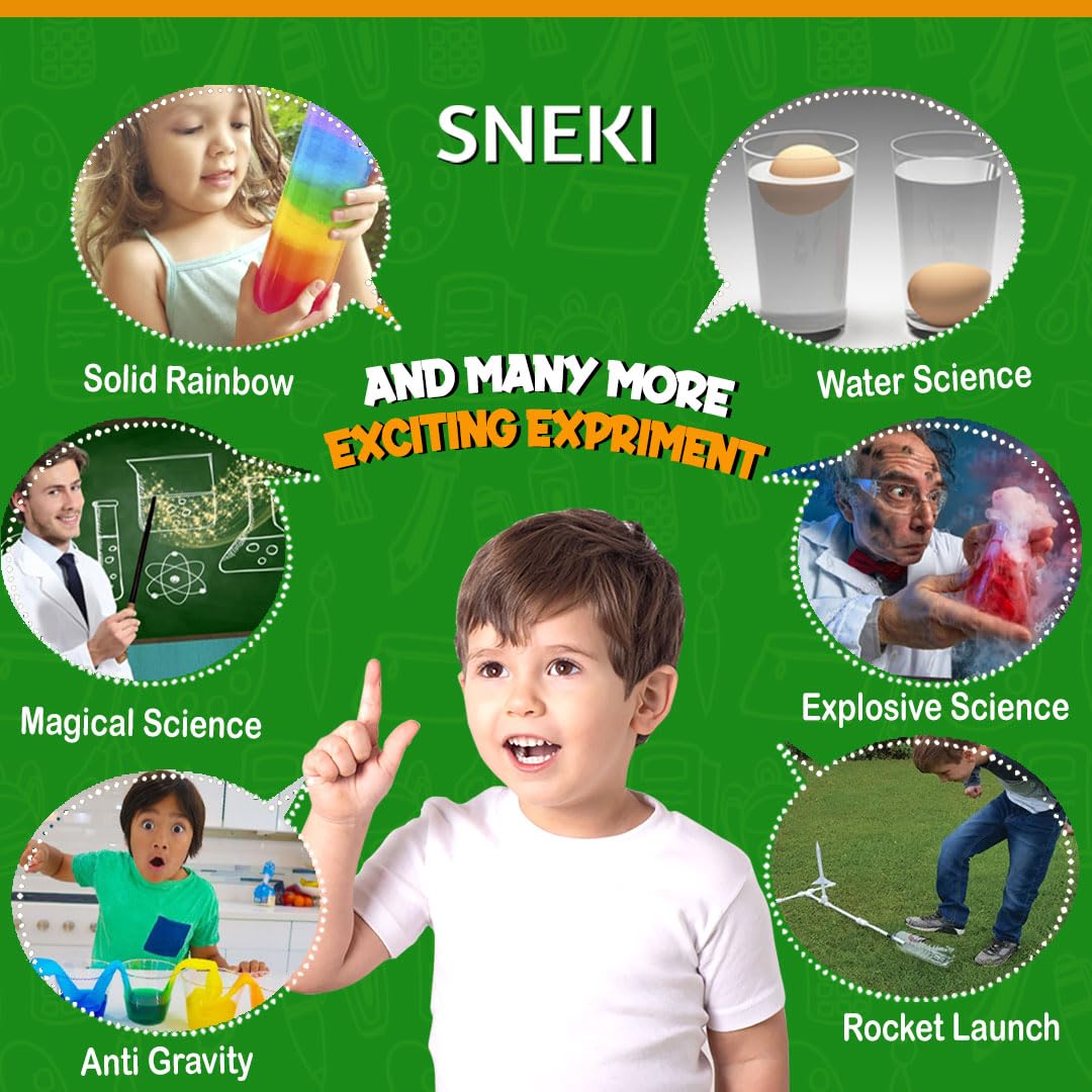 Sneki | home chemistry kit for kids on livebetterindia.com