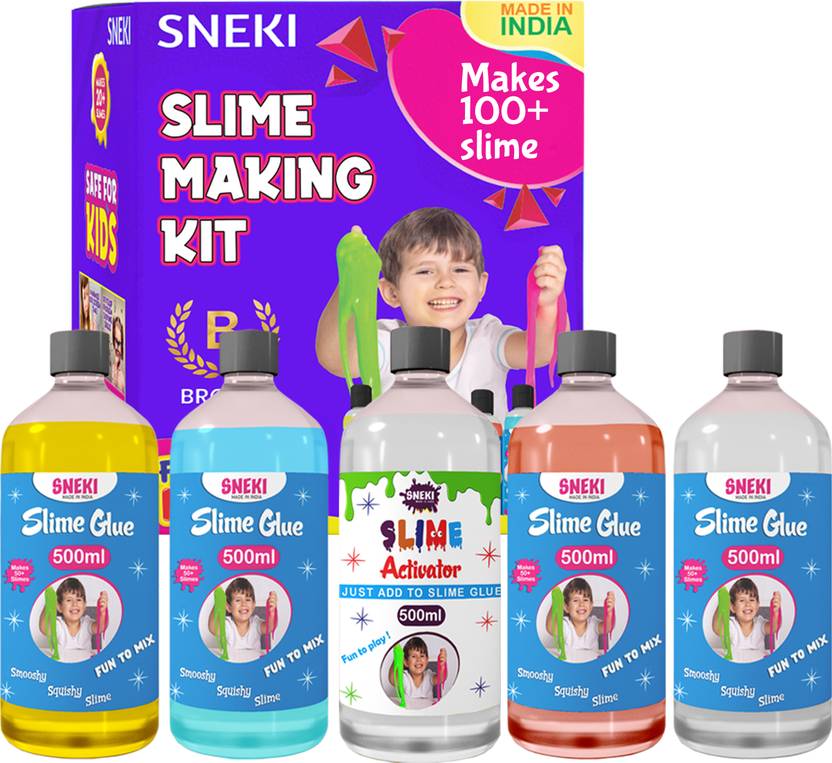 Sneki | 500ml DIY Slime kit, Slime at home kit on livebetterindia.com